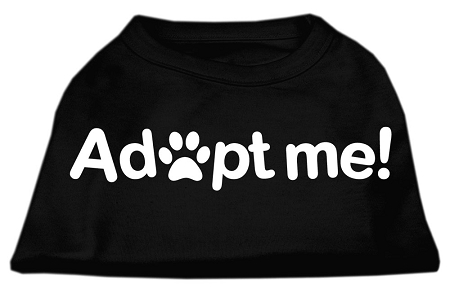 Adopt Me Screen Print Shirt Black XS